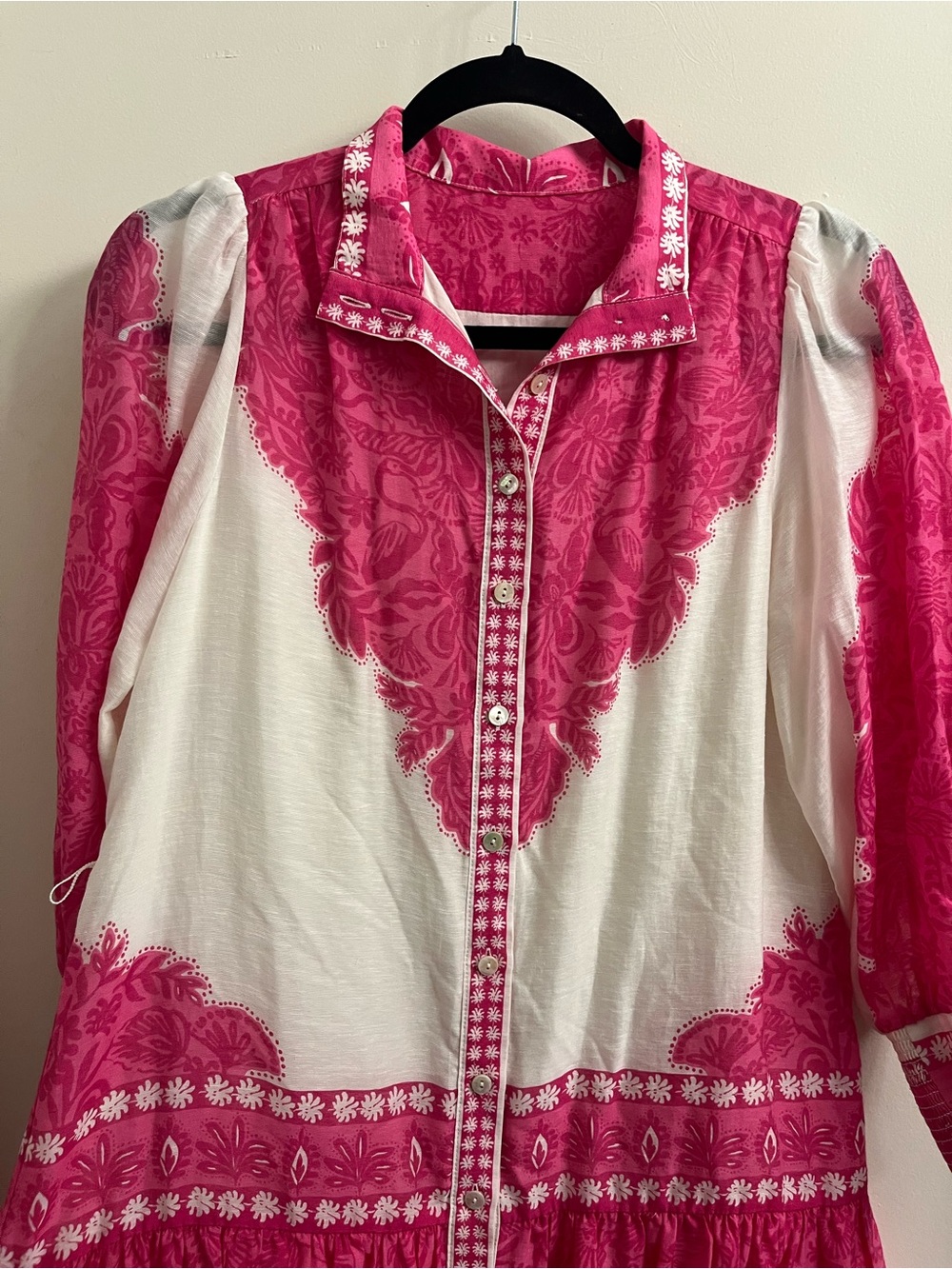 Lilly Pulitzer Drena Long Sleeve Mini Dress Pink - Picture 5 of 14
